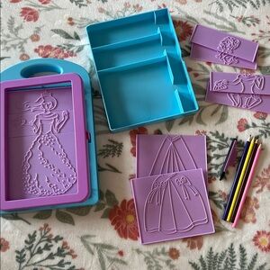 Melissa & Doug Princess Design Activity Kit. COMPLETE